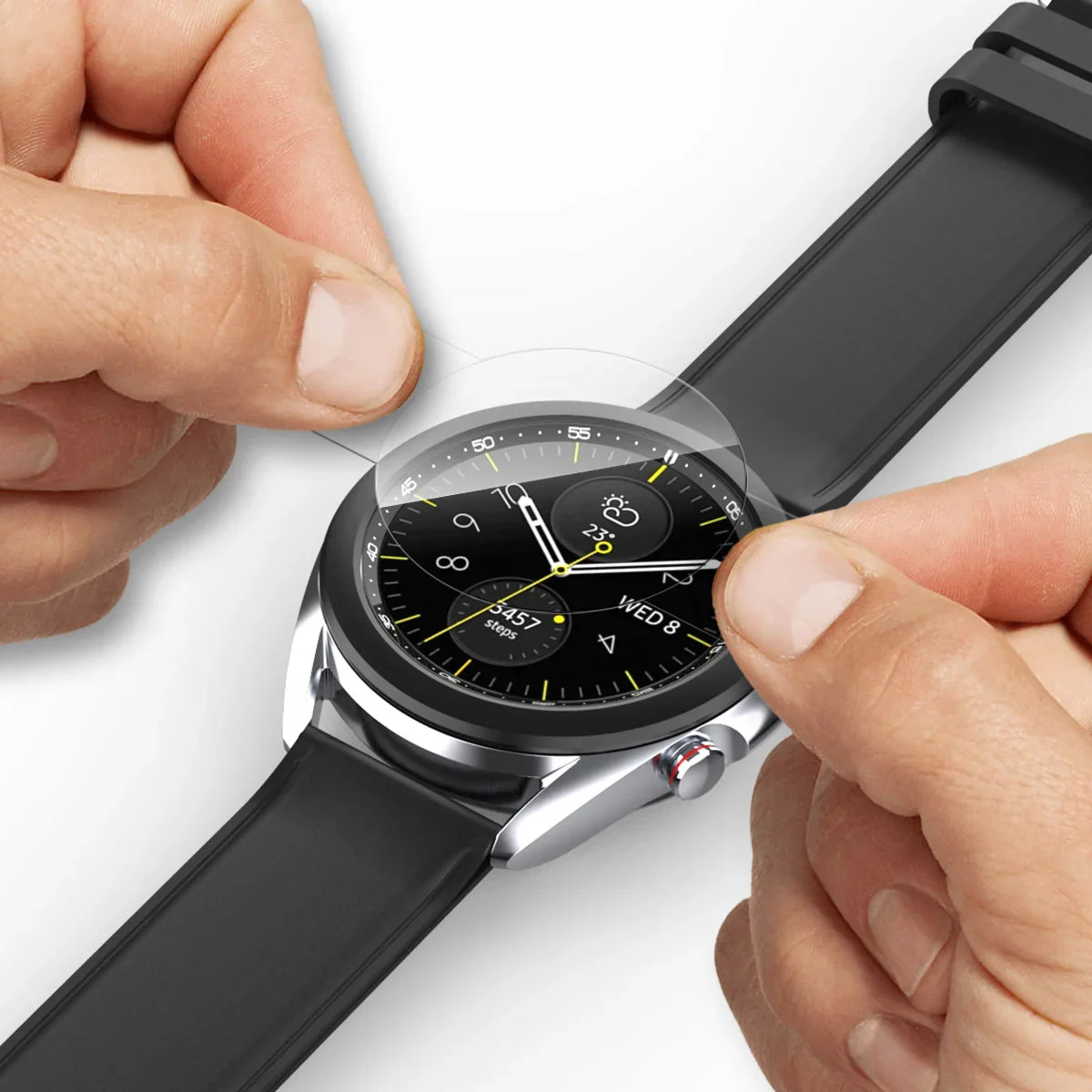 Araree Sub Core Glass For Samsung Galaxy Watch 3 - 41Mm - Clear - Tashqila Araree Sub Core Glass For Samsung Galaxy Watch 3 - 41Mm - Clear - Tashqila